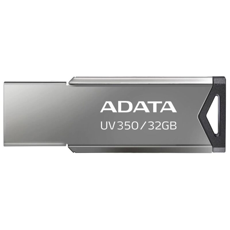 Памет 32GB USB Flash Drive, A-Data UV350, USB 3.2 Gen 1, сребриста Намаления и отстъпки ЧеренПетък 3