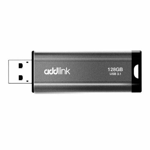 Памет 128GB USB Flash Drive, Addlink U65, USB 3.1 Gen1, сива