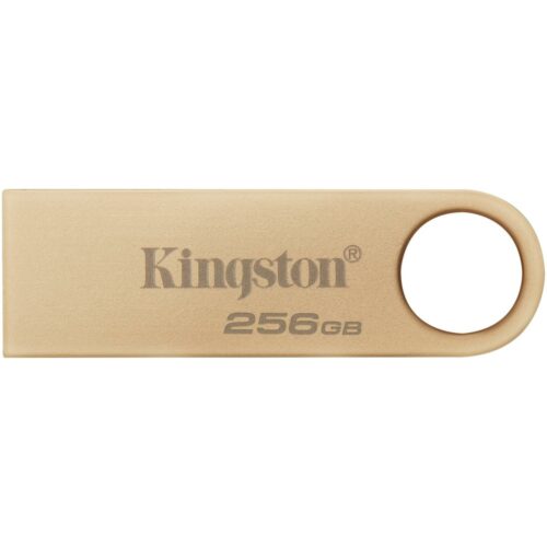 Памет 256GB USB Flash Drive, Kingston DataTraveler SE9 (Gen 3), USB 3.2 Gen 1, златиста