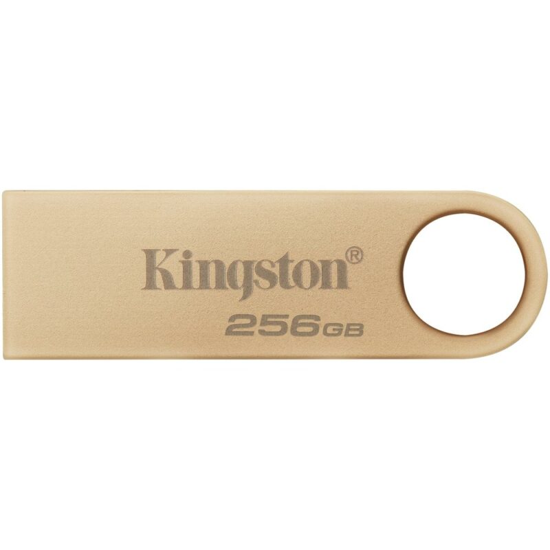 Памет 256GB USB Flash Drive, Kingston DataTraveler SE9 (Gen 3), USB 3.2 Gen 1, златиста Намаления и отстъпки ЧеренПетък 3