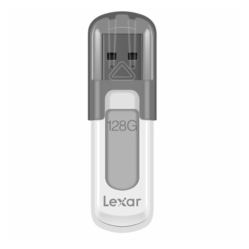 Памет 128GB USB Flash Drive, Lexar JumpDrive V100, USB 3.0, сива Намаления и отстъпки ЧеренПетък 3