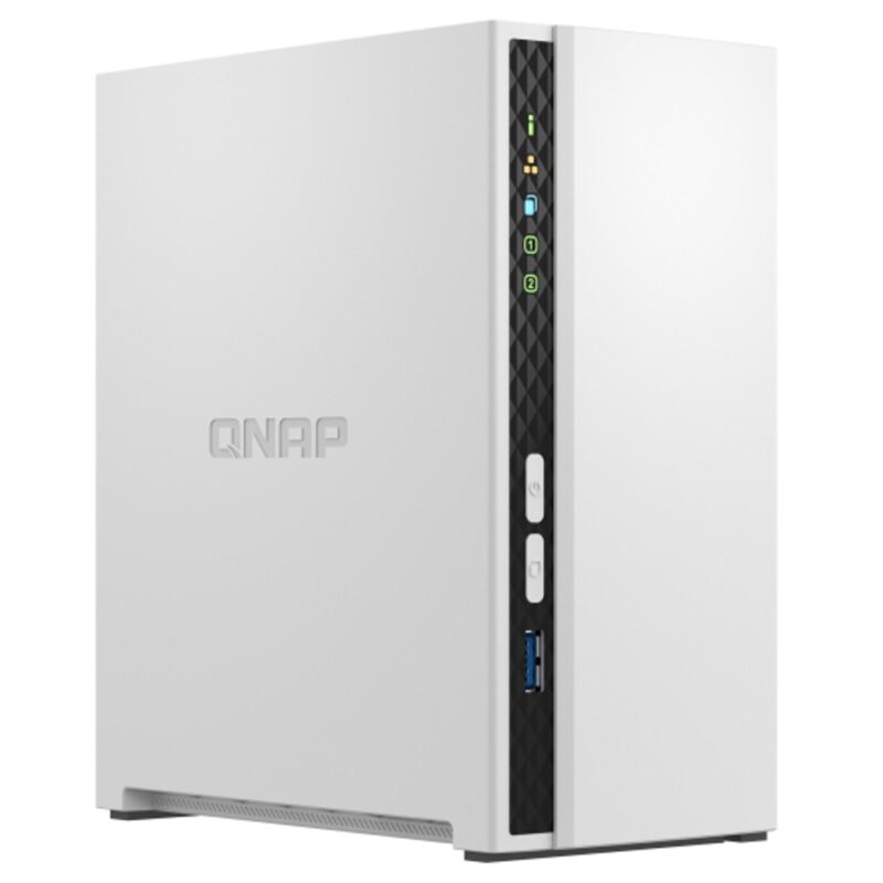 Мрежови диск (NAS) Qnap TS-233, четириядрен ARM Cortex-A55 2.0GHz, без твърд диск (2x SATA 6Gb/s), 2GB RAM, 1x 10/100/1000Mbps LAN, 1x USB 3.2 Gen 1 Намаления и отстъпки ЧеренПетък 3