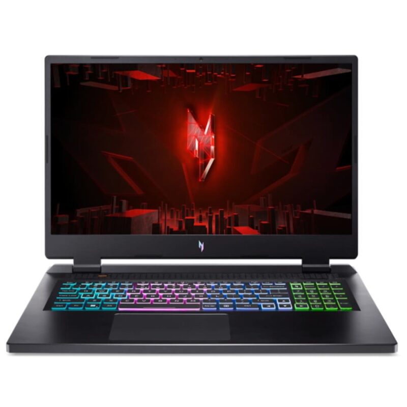 Лаптоп Acer Nitro 17 AN17-51-7593 (NH.QK6EX.002), четиринадесетядрен Intel Core i7-13700H 2.4/5.0GHz, 17.3″ (43.94cm) WQHD Anti-Glare IPS дисплей & GF RTX 4060 8GB, (HDMI), 16GB DDR5, 1TB SSD NVMe, 2x USB 3.2 Type-C, No … Намаления и отстъпки ЧеренПетък 3