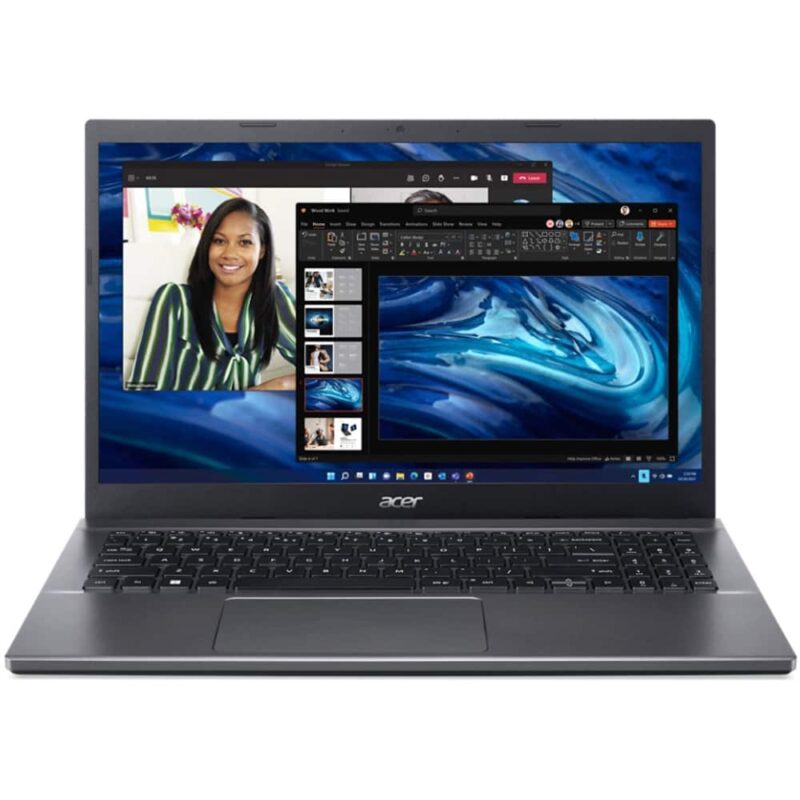 Лаптоп Acer Extensa 15 EX215-55-51E7 (NX.EGYEX.017)(сив), десетядрен Intel Core i5-1235U 1.3/4.4GHz, 15.6″ (39.62cm) Full HD IPS Anti-Glare дисплей, (HDMI), 16GB DDR4, 512GB SSD NVMe, 3x USB 3.2 Gen 1 Type-A, No OS, 1.78kg Намаления и отстъпки ЧеренПетък 3