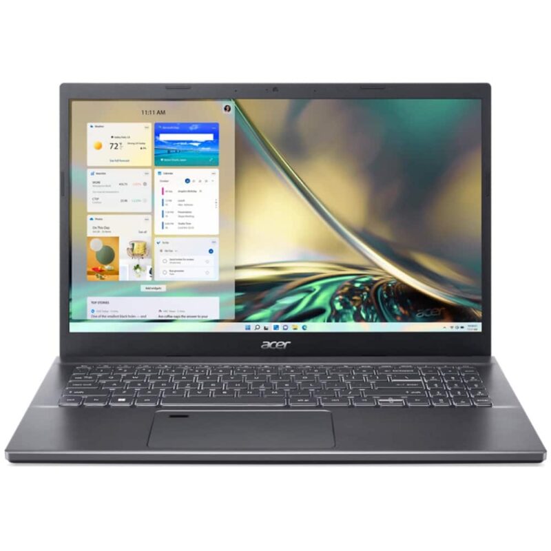 Лаптоп Acer Aspire 5 A515-57-58LR (NX.K8QEX.002)(сив), десетядрен Intel Core i5-1235U 1.3/4.4GHz, 15.6″ (39.62 cm) QHD IPS Anti-Glare Display, (HDMI), 16GB DDR4, 512GB SSD NVMe, 1x Thunderbolt 4, No OS, 1.8kg Намаления и отстъпки ЧеренПетък 3