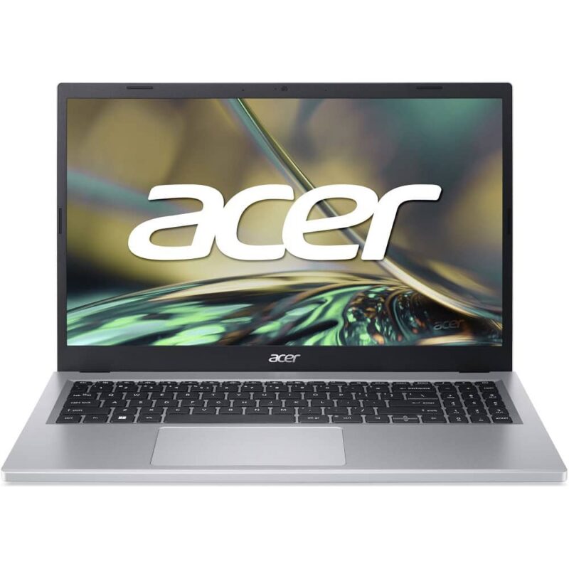 Лаптоп Acer Aspire 3 A317-54-36WA (NX.K9YEX.00L)(сребрист), шестядрен Intel Core i3-1215U 1.2/4.4GHz, 17.3″ (43.18cm) Full HD Anti-Glare дисплей, (HDMI), 16GB DDR4, 512GB SSD NVMe, 3x USB 3.2 Gen 1, No OS, 2.23kg Намаления и отстъпки ЧеренПетък 3