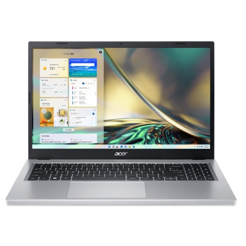 Лаптоп Acer Aspire 3 A315-24P-R1PN (NX.KDEEX.012)(сребрист), четириядрен AMD Ryzen 5 7520 2.8/4.3GHz, 15.6″ (39.62cm) Full HD Anti-Glare дисплей, (HDMI), 8GB LPDDR5, 512GB SSD NVMe, 2x USB 3.2 Gen 1 Type-A, Linux … Намаления и отстъпки ЧеренПетък 3