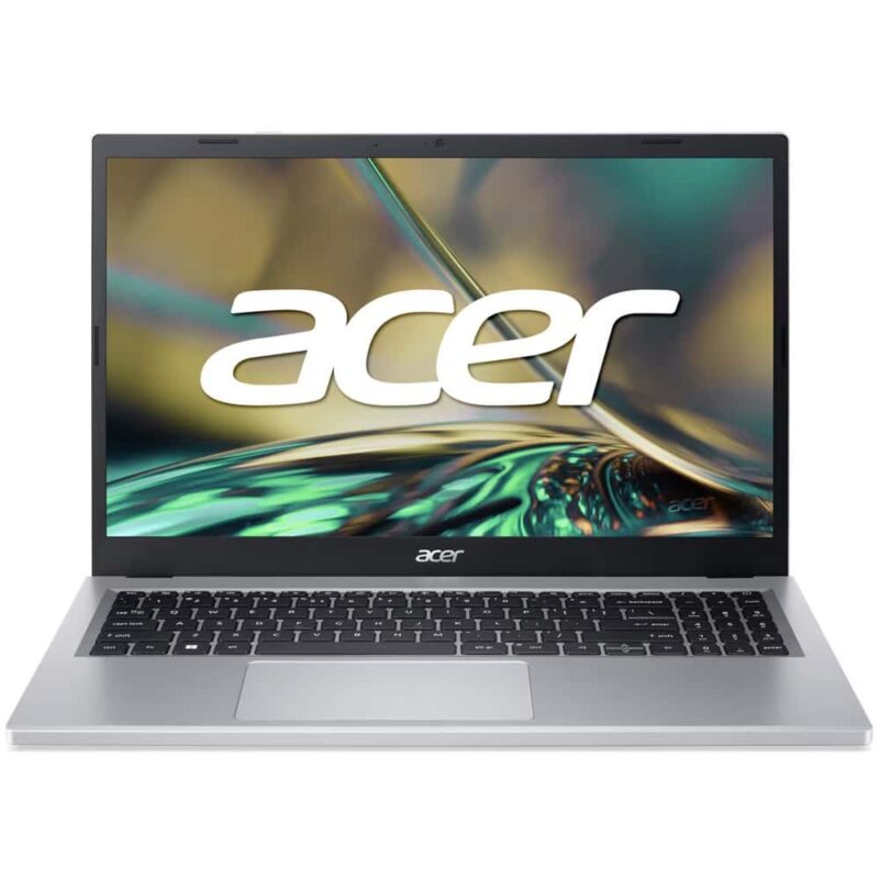 Лаптоп Acer Aspire 3 A315-24P-R9ML (NX.KDEEX.014)(сребрист), четириядрен AMD Ryzen 5 7520U 2.8/4.3GHz, 15.6″ (39.62 cm) Full HD Anti-Glare Display, (HDMI), 16GB LPDDR5, 512GB SSD, 1x USB 3.2 Gen2 Type C, No OS, 1.80kg Намаления и отстъпки ЧеренПетък 3