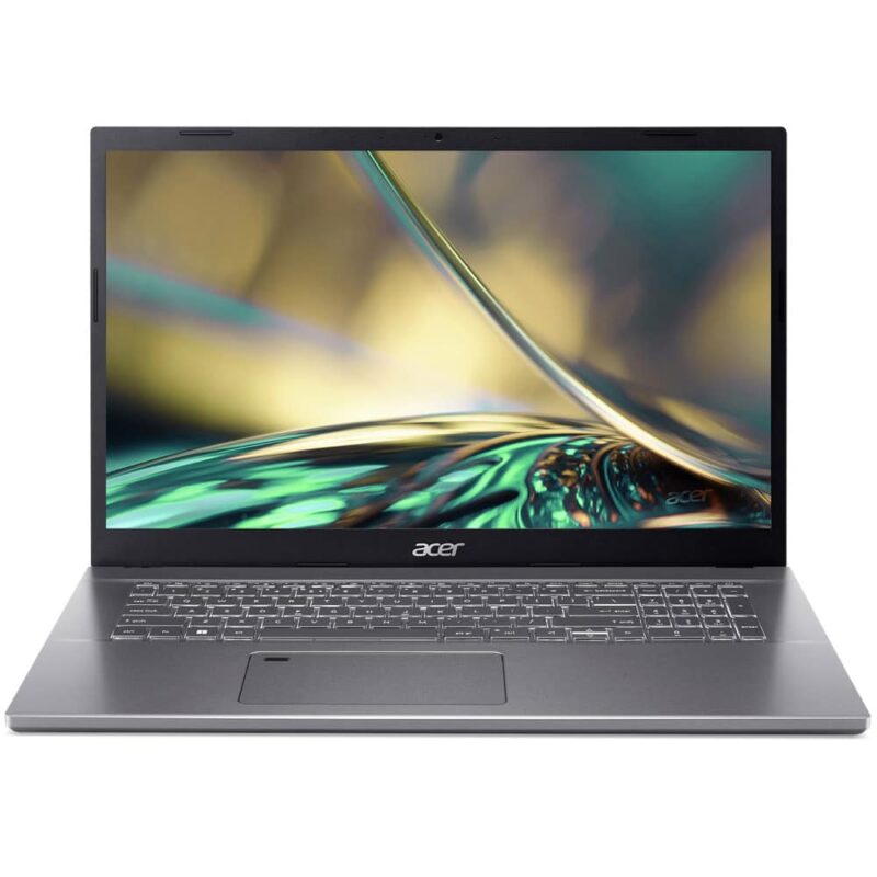 Лаптоп Acer Aspire 5 A517-53-57ZF (NX.KQBEX.00C)(сребрист), осемядрен Intel Core i5-12450H 2.0/4.4GHz, 17.3″ (43.94cm) Full HD IPS Anti-Glare дисплей, (HDMI), 16GB DDR4, 512GB SSD NVMe, 1x Thunderbolt 4, No OS, 2.3kg Намаления и отстъпки ЧеренПетък 3