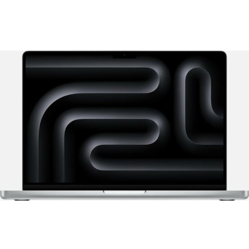 Лаптоп Apple MacBook Pro 16.2 M3 Pro (MRW43ZE/A)(сребрист), дванадесетядрен Apple M3 Pro 4.05GHz, 16.2″ (41.15cm) Liquid Retina XDR 120Hz дисплей, (HDMI), 18GB LPDDR5, 512GB SSD, 3x Thunderbolt 4, macOS, 2.14kg Намаления и отстъпки ЧеренПетък 3