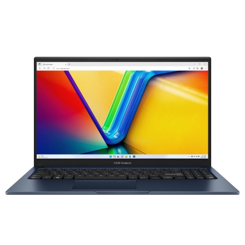 Лаптоп Asus Vivobook 15 X1504ZA-NJ864W (90NB1021-M017L0)(син), шестядрен Intel Core i3-1215U 1.2/4.4GHz, 15.6″ (39.62cm) Full HD Anti-Glare дисплей, (HDMI), 8GB DDR4, 512GB SSD NVMe, 1x USB 3.2 Gen 1 Type-C, 2x USB 3.2 … Намаления и отстъпки ЧеренПетък 3