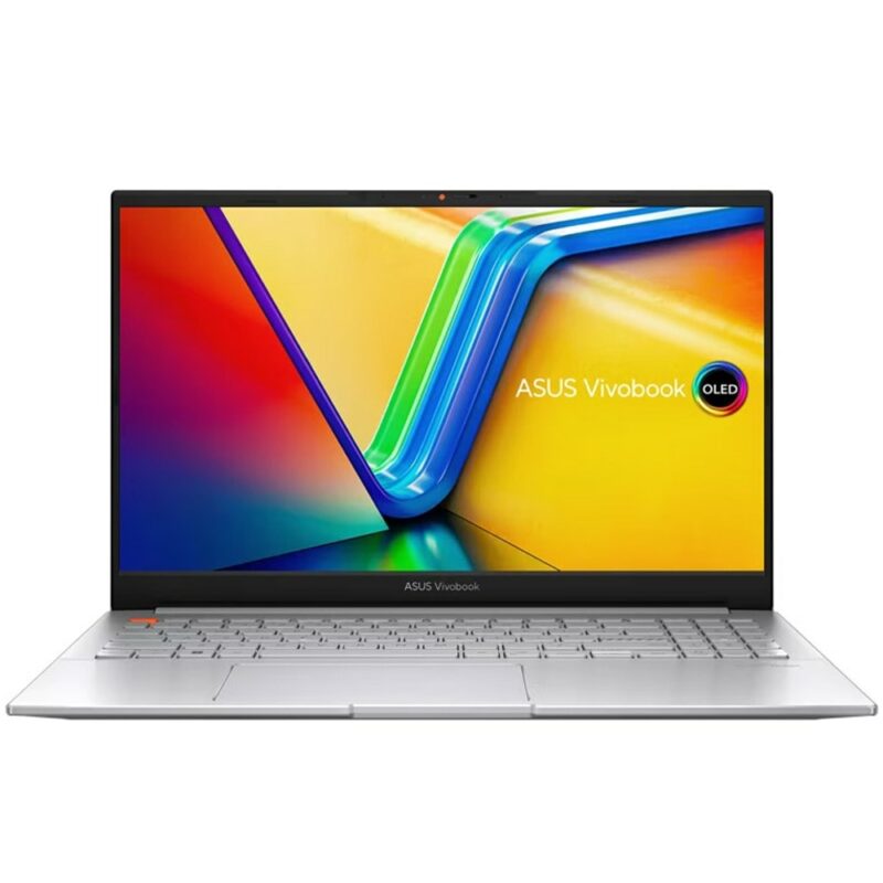Лаптоп Asus Vivobook Pro 15 K6502VU-MA095 (90NB1132-M008N0)(сребрист), дванадасетядрен Intel Core i5-13500H 2.6/4.7GHz, 15.6″ (39.62cm) OLED 3K 600nits Glare дисплей & GF RTX 4050 6GB, (HDMI), 16GB DDR5, 512GB SSD … Намаления и отстъпки ЧеренПетък 3