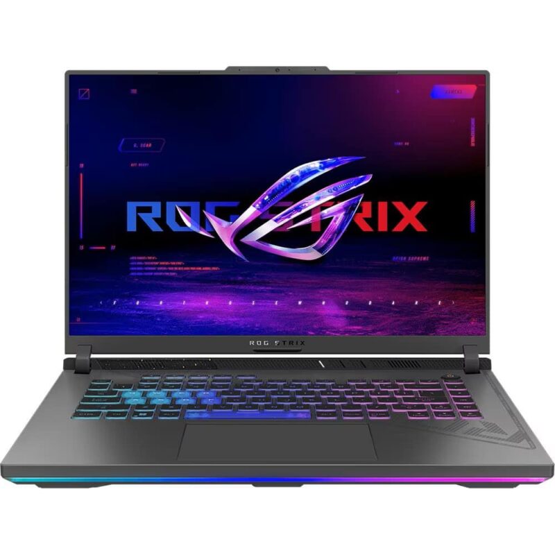Лаптоп Asus ROG Strix G16 G614JVR-N3089 (90NR0II5-M003J0)(сив), двадесет и четиринадесетядрен Intel Core i9-14900H 2.2/5.8GHz, 16″ (40.64cm) WUXGA 165Hz Anti-Glare дисплей & GF RTX 4060 8GB, (HDMI), 16GB … Намаления и отстъпки ЧеренПетък 3