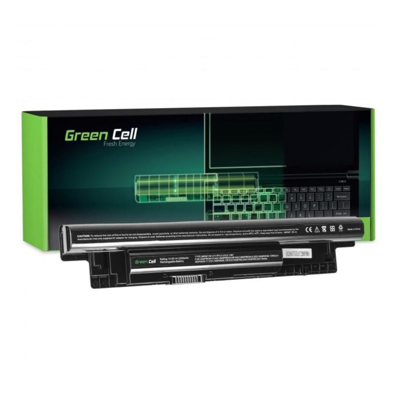 Батерия (заместител) за лаптоп Dell Inspiron 15 3521 3537 15R 5521 5535 5537 17 3721 5749 17R 5721 5735 5737, 4-cell, 14.8V, 2200mAh Намаления и отстъпки ЧеренПетък 3