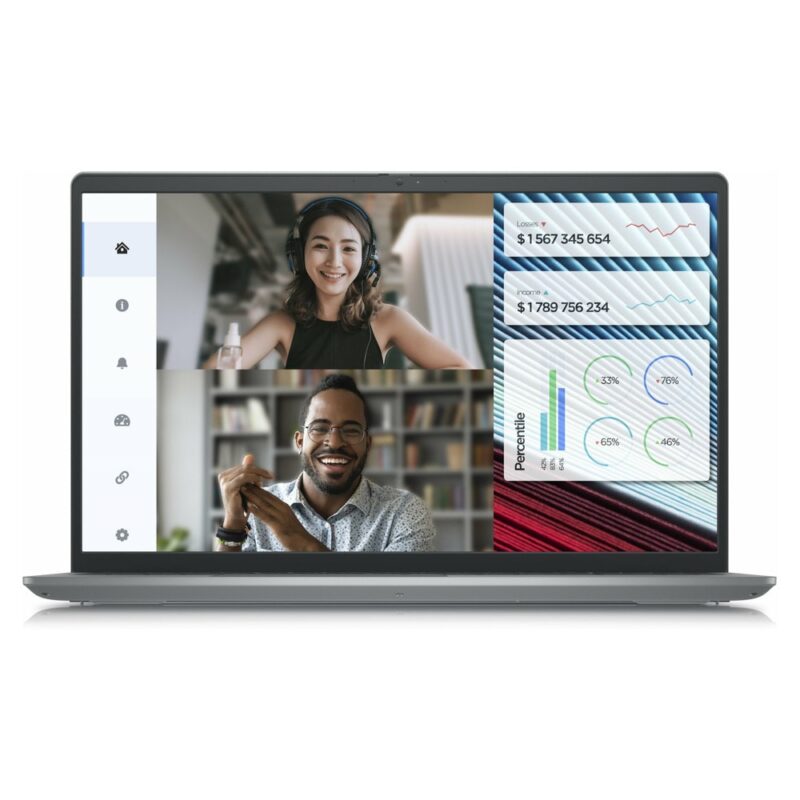 Лаптоп Dell Vostro 3520 (сив), десетядрен Intel Core i7-1255U 1.7/4.7GHz, 15.6″ (39.62 cm) Full HD Anti-Glare дисплей & GF MX550 2GB (HDMI), 16GB DDR4, 512GB SSD, USB 3.2 Gen 1, Linux, 1.9kg Намаления и отстъпки ЧеренПетък 3
