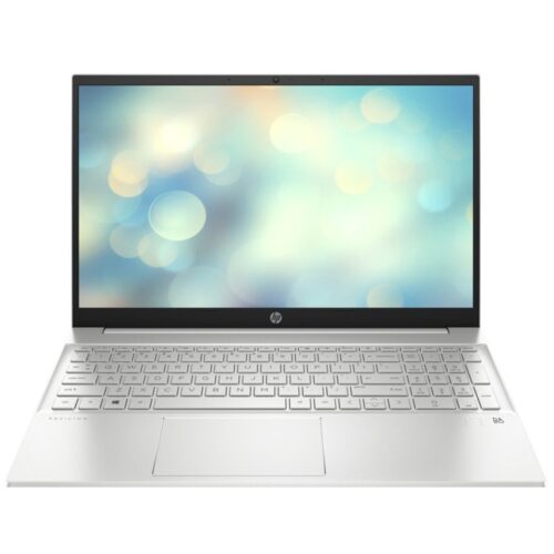 Лаптоп HP Pavilion 15-eg3002nu (974Y6EA#AKS)(сребрист), десетядрен Intel Core i5-1335U 1.3/4.6GHz, 15.6" (39.62cm) Full HD Anti-Glare дисплей, (HDMI), 16GB DDR4, 512GB SSD NVMe, 1x USB 3.2 Gen 2 Type-C, No OS, 1.74kg