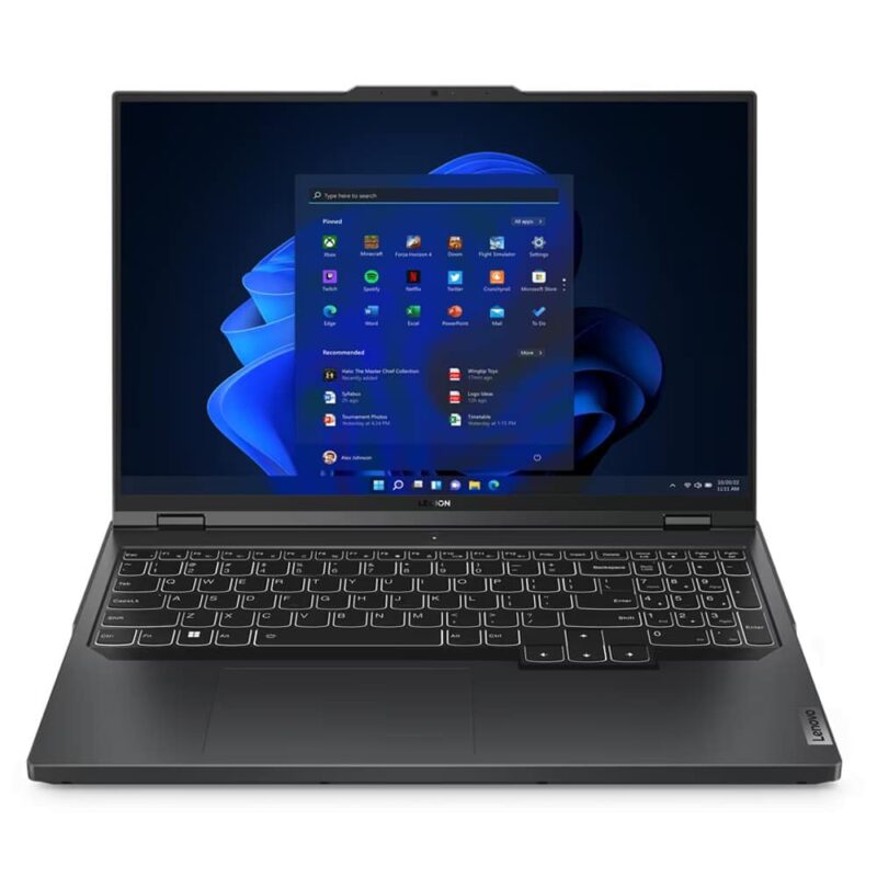 Лаптоп Lenovo Legion Pro 5 16ARX8 (82WM007NBM)(сив), осемядрен AMD Ryzen 7 7745HX 3.6/5.1GHz, 16″ (40.64cm) WQXGA 240Hz Anti-Glare дисплей & RTX 4070 8GB, (HDMI), 32GB DDR5, 1TB SSD NVMe, 2x USB 3.2 Gen 2 Type-C, No OS, 2.5kg Намаления и отстъпки ЧеренПетък 3