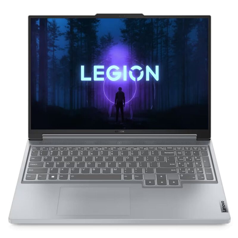 Лаптоп Lenovo Legion Slim 5 16IRH8 (82YA001LBM)(сив), дванадесетядрен Intel Core i5-13500H 2.6/4.7GHz, 16″ (40.64cm) WUXGA Anti-Glare дисплей, nVidia GeForce RTX 4050 6GB (HDMI), 16GB DDR5, 512GB SSD NVMe, 2x USB 3.2 … Намаления и отстъпки ЧеренПетък 3
