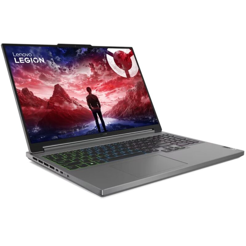Лаптоп Lenovo Legion Slim 5 16AHP9 (83DH001LBM)(сив), осемядрен AMD Ryzen 7 8845HS 3.8/5.1GHz, 16″ (40.64cm) WQXGA IPS 165Hz Anti-Glare дисплей & GF RTX 4070 8GB, (HDMI), 16GB DDR5, 512GB SSD NVMe, 2x USB 3.2 Gen 2 Type-C, No … Намаления и отстъпки ЧеренПетък 3
