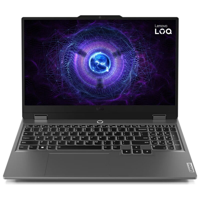 Лаптоп Lenovo LOQ 15IAX9 (83GS002XBM)(сив), осемядрен Intel Core i5-12450HX 2.4/4.4GHz, 15.6″ (39.62cm) Full HD 144Hz IPS Anti-Glare дисплей & GF RTX 4050 6GB, (HDMI), 16GB DDR5, 1TB SSD NVMe, 1x USB 3.2 Gen 2 Type-C, No OS … Намаления и отстъпки ЧеренПетък 3