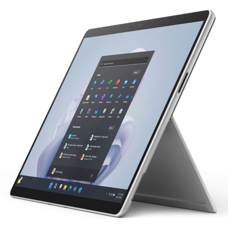 Хибриден лаптоп Microsoft Surface PRO 9 (QI9-00021), десетядрен Intel Core-i5 1.3/4.4GHz, 13″ (33.02cm) PixelSense Flow Glare Touchscreen дисплей, (Thunderbolt 4), 16GB LPDDR5, 256GB SSD, Windows 11 Home, 0.87kg Намаления и отстъпки ЧеренПетък 3