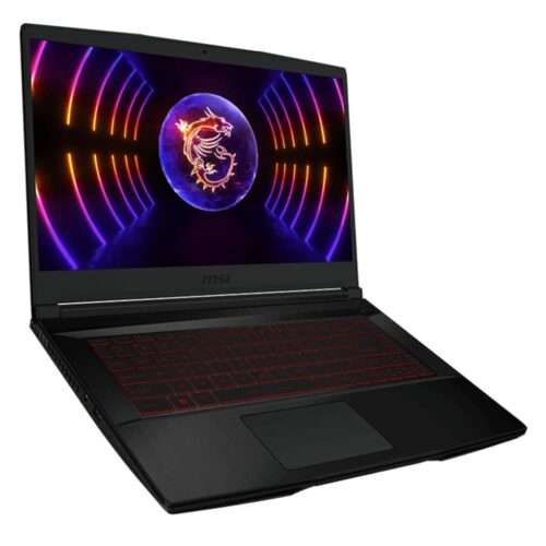 Лаптоп MSI Thin GF63 12VF (9S7-16R821-1262), десетядрен Intel Core i7-12650H 2.3/4.7GHz, 15.6" (39.62cm) Full HD IPS 144Hz Anti-Glare дисплей & GF RTX 4060 8GB, (HDMI), 16GB DDR4, 1TB SSD NVMe, 1x USB 3.2 Gen 1 Type-C, No OS ...