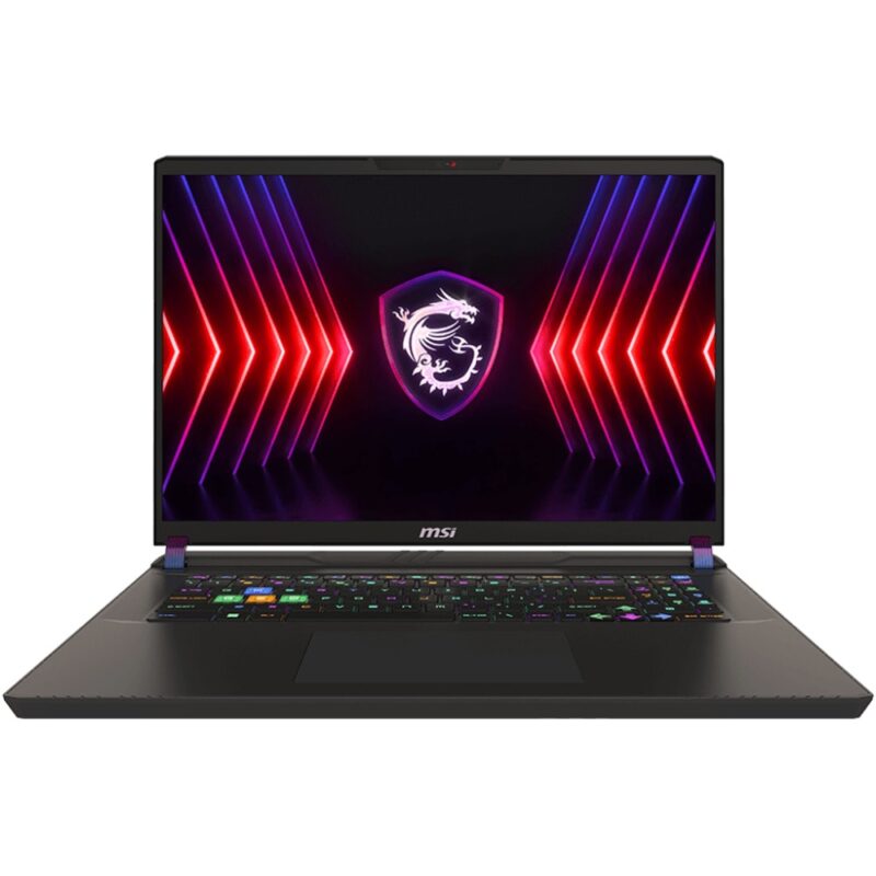 Лаптоп MSI Vector 17 HX A13VHG-693BG (9S7-17S162-693)(сив), двадесет и четириядрен Intel Core i9-13980HX 2.2/5.6GHz, 17″ (43.18cm) WUXGA IPS 165Hz дисплей & GF RTX 4080 12GB, (HDMI), 32GB DDR5, 1TB SSD NVMe, 2x USB … Намаления и отстъпки ЧеренПетък 3