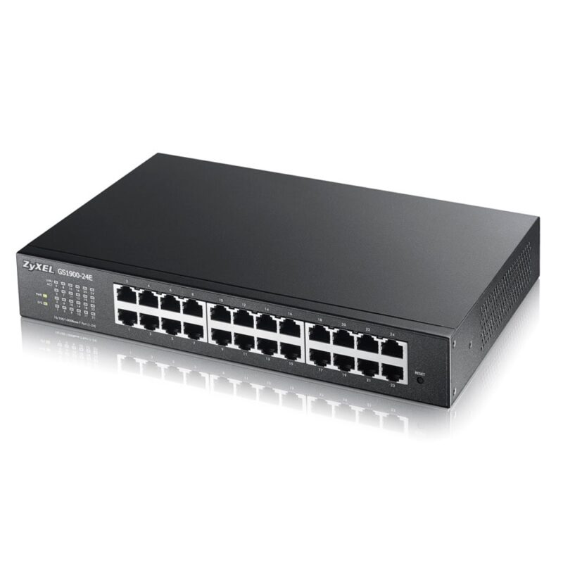 Суич ZyXEL GS1900-24E v3 (GS1900-24E-EU0103F), 1000Mbps, 24x порта, 24x 10/100/1000 Base-T Намаления и отстъпки ЧеренПетък 3