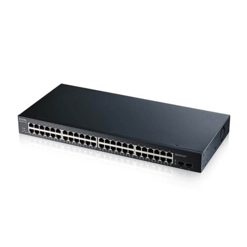 Суич ZyXEL GS1900-48 v2, 50 портa, 48x 10/100/1000 RJ-45 PoE+, 2x SFP Намаления и отстъпки ЧеренПетък