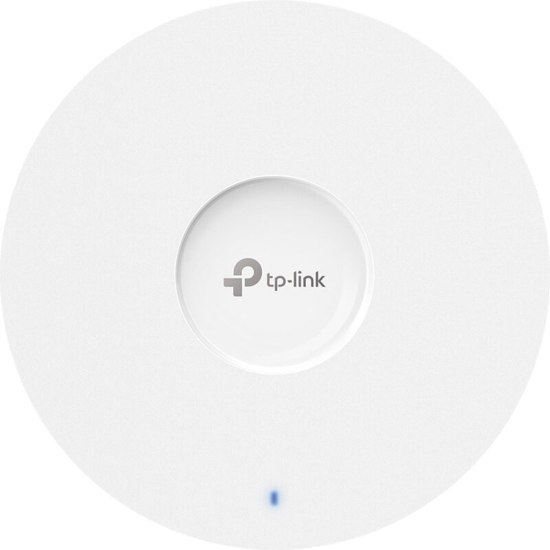 Точка за достъп TP-Link Omada EAP683 LR, 5900Mbps, 2.4GHz (1148Mpbs)/ 5GHz (4804Mbps), 1x 10/100/1000/2500 RJ-45 (PoE+), 4x вътрешни антени Намаления и отстъпки ЧеренПетък 3