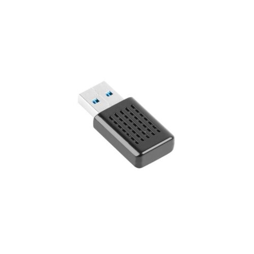Мрежови адаптер Lanberg NC-1200-WI, 1167Mbps, 2.4GHz(300Mbps)/5GHz(867Mbps), Wireless-AC, USB 3.0, 2 вътрешни антени