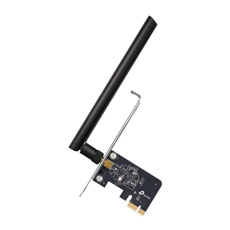 Мрежови адаптер TP-Link Archer T2E, 600Mbps, Wireless-AC, 2.4GHz/5GHz, PCIe, 1 външна антена Намаления и отстъпки ЧеренПетък 3