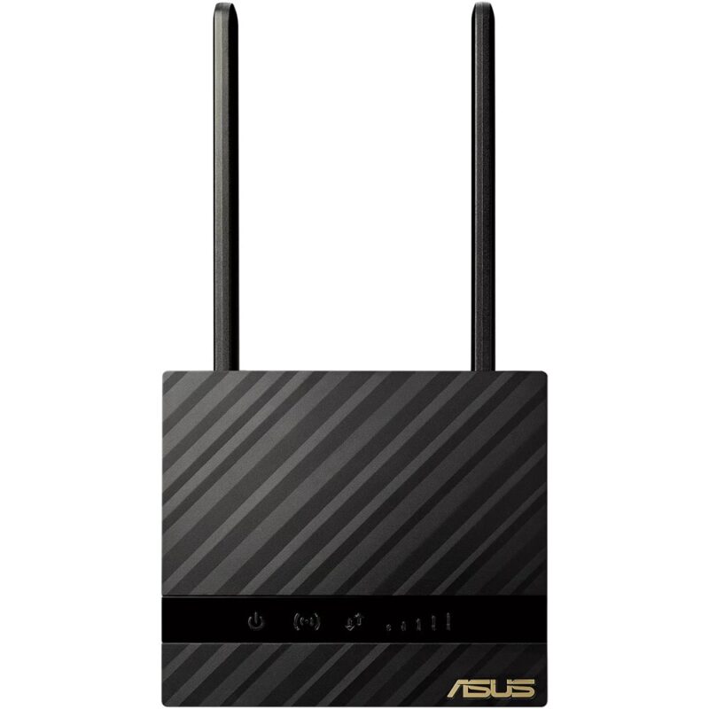 Рутер Asus 4G-N16, 4G LTE, 300Mbps, 2.4GHz(300Mbps), Wireless N, 2x вътрешни антени, 2x външни антени Намаления и отстъпки ЧеренПетък 3