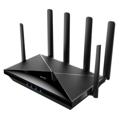 Рутер Cudy LT700, 4G, 1200Mbps, 2.4GHz (300Mbps)/5GHz (867Mbps), Wireless AC, 3x LAN 1000, 1x WAN, 2x Nano SIM слота, 6 външни антени Намаления и отстъпки ЧеренПетък