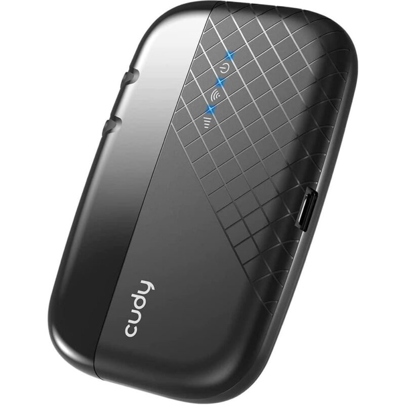 Рутер Cudy MF4, 4G, мобилен, 150Mbps, 2.4GHz, Wireless N, 1x USB, 1x NanoSIM, вътрешна антена, 2000mAh батерия Намаления и отстъпки ЧеренПетък 3