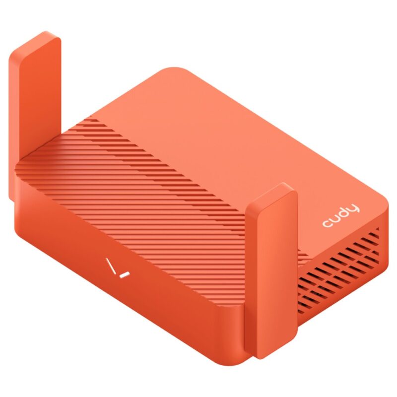 Рутер Cudy TR1200, 1200Mbps, 2.4GHz (300Mbps) / 5GHz (867Mbps), Wireless AC, 1x LAN 10/100 Mbps, 1x WAN 10/100 Mbps, USB, 2x външни антени, VPN Намаления и отстъпки ЧеренПетък 3