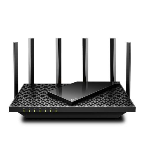 Рутер TP-Link Archer AX72, 5400Mbps, 2.4 GHz (574 Mbps)/ 5GHz (4804 Mbps), 4x LAN 1000, 1x WAN 1000, 1x USB 3.0, 6x външни антени Намаления и отстъпки ЧеренПетък