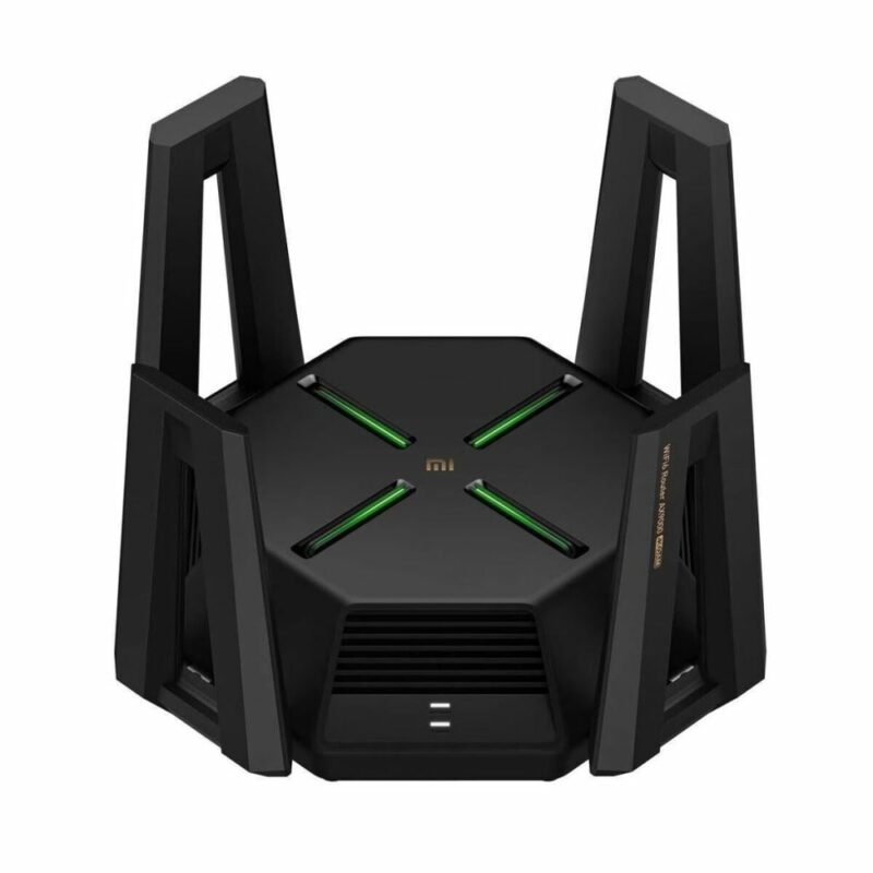 Рутер Xiaomi Mi Router AX9000, 9000Mbps, 2.4GHz (1148Mbps)/ 5GHz (4804Mbps)/ 5GHz (2402Mbps), Wireless AX, 3x LAN 10/100/1000, 1x WAN/LAN 10/100/1000, 1x WAN/LAN 10/100/1000/2500 Намаления и отстъпки ЧеренПетък 3