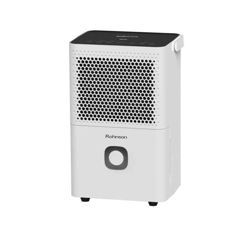Обезвлажнител Rohnson R-9212, 175W, 2л. резервоар, до 45 кв.м, 2 скорости, таймер, йонизираща функция, HEPA филтър, бял Намаления и отстъпки ЧеренПетък 3