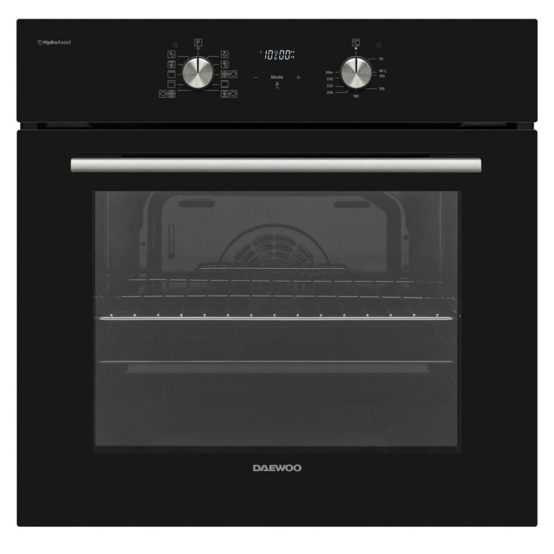 Фурна за вграждане Daewoo O6HD51H2BG, клас A, 69л. обем, 10 програми на готвене, черна Намаления и отстъпки ЧеренПетък 3