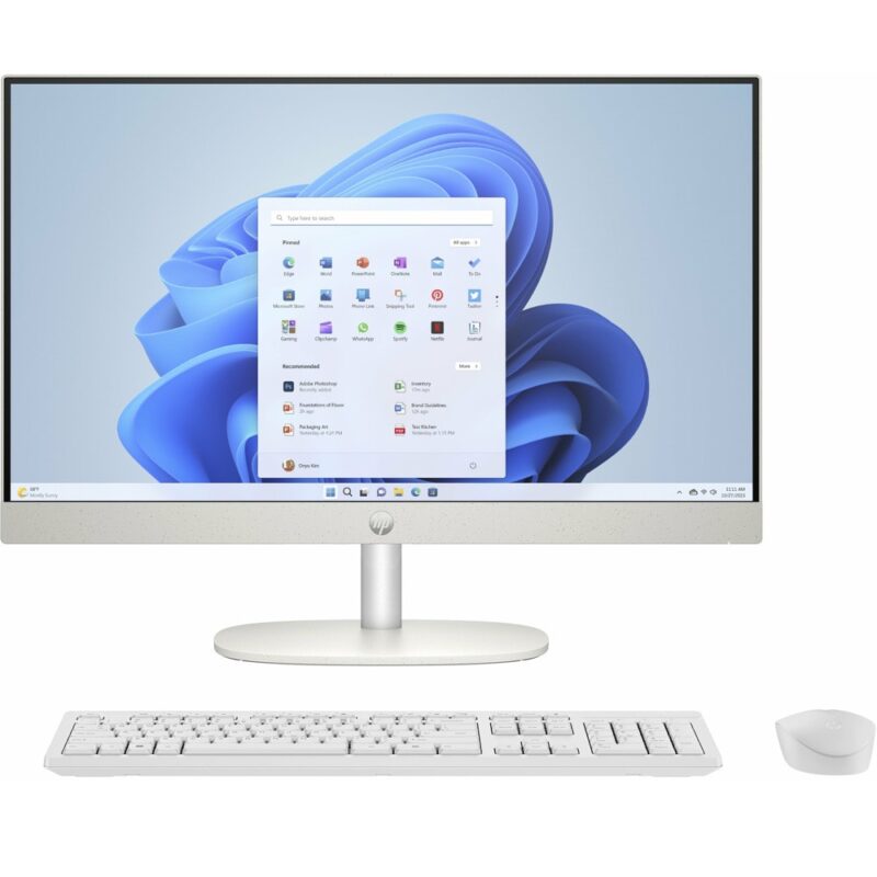 All in One компютър HP Pavilion 24-cr0004nu (978B4EA#AKS), десетядрен Intel Core i7-1355U 1.7/5.0GHz, 23.8″ (60.45cm) Full HD IPS Anti-Glare дисплей, (HDMI), 16GB DDR4, 1TB SSD NVMe, 1x USB 3.2 Gen 1 Type-C … Намаления и отстъпки ЧеренПетък 3