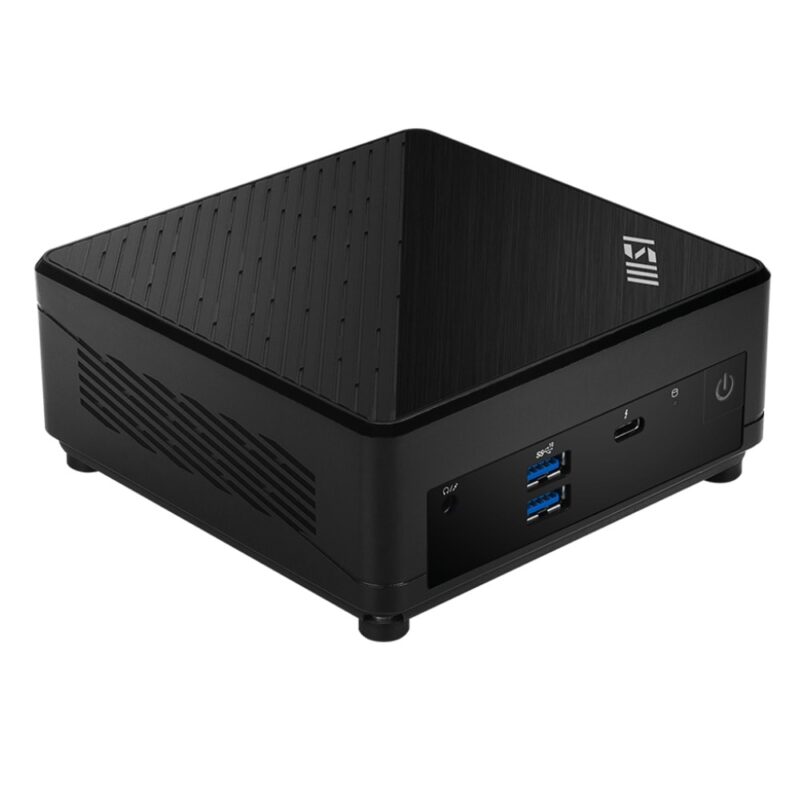 Мини настолен компютър MSI Cubi 5 12M-004EU (9S6-B0A811-004), шестядрен Intel Core i3-1215U 1.2/4.4GHz, 8GB DDR4, 256GB SSD, 4x USB 3.2 Gen 2, 1x Thunderbolt 4, HDMI, DisplayPort, Windows 11 Pro Намаления и отстъпки ЧеренПетък 3