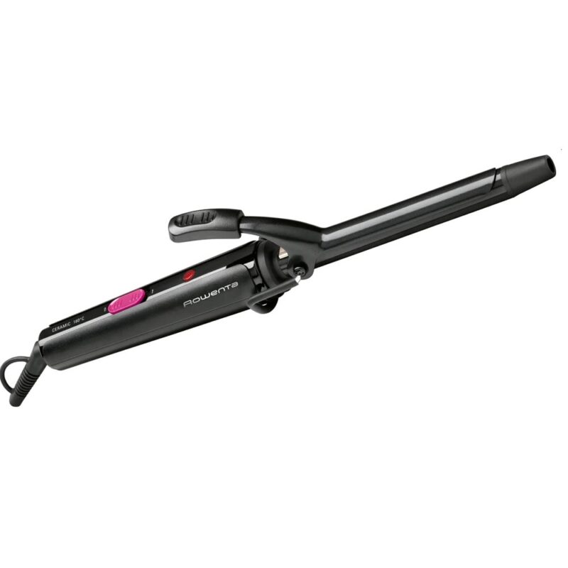 Маша Rowenta CF2133F0, 16 mm диаметър, 180 градуса оптимална температура, керамично покритие, черна Намаления и отстъпки ЧеренПетък 3