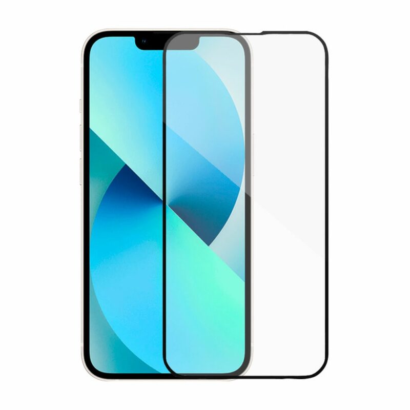 Протектор от закалено стъкло /Tempered Glass/ за Apple iPhone 13, 9H твърдост, 5D технология Намаления и отстъпки ЧеренПетък 3