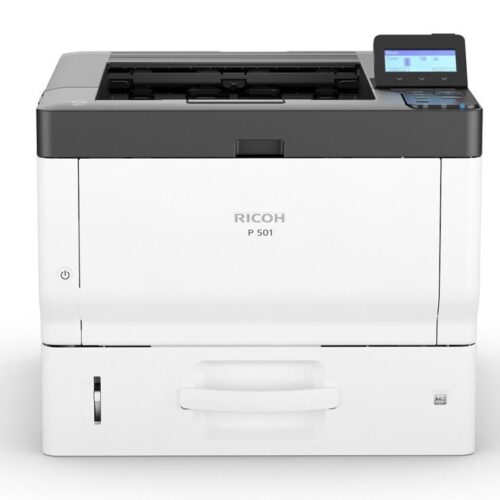 Лазерен принтер Ricoh P501 RICOH-LJ-P501, монохромен, 1200 x 1200 dpi, 43 стр/мин, LAN1000, USB 2.0, А4 Намаления и отстъпки ЧеренПетък