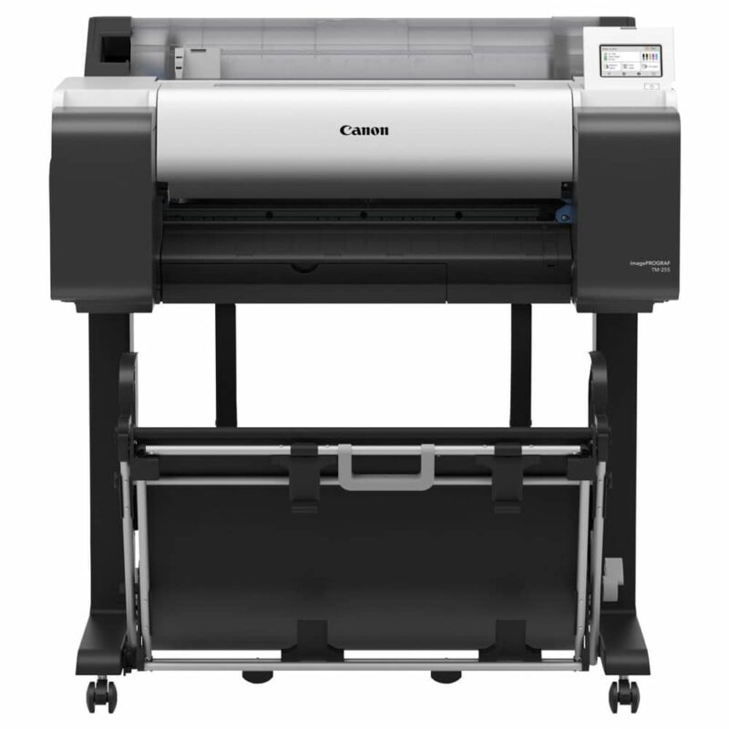 Плотер Canon imagePROGRAF TM-255, 2400 x 1200 dpi, 2GB RAM, мастиленоструен, USB-A, USB-B, LAN, WLAN, B2, B1, A1, A0, B4, A3, A3+, A2 Намаления и отстъпки ЧеренПетък 3
