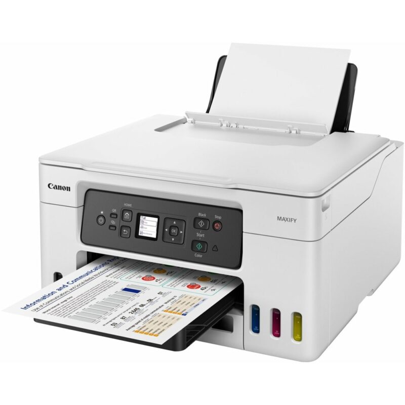 Мултифункционално мастиленоструйно устройство Canon Maxify GX3040, цветно, принтер/копир/скенер, 600 x 1200 dpi, Wi-Fi, USB, A4, LCD монохромен дисплей Намаления и отстъпки ЧеренПетък 3