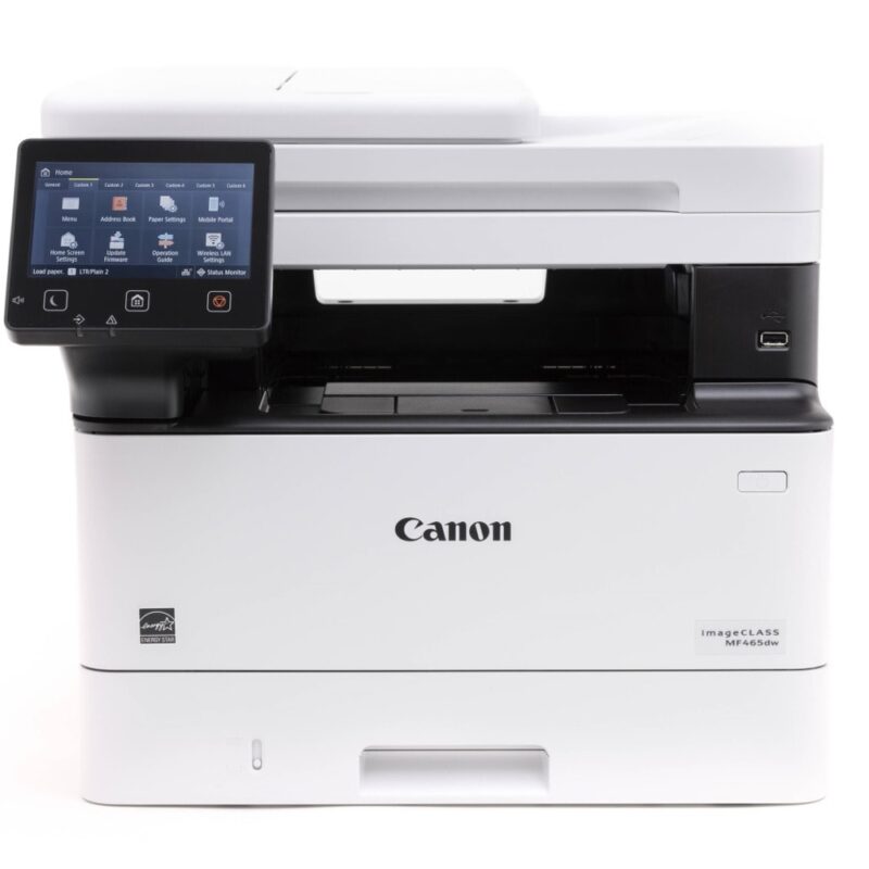 Мултифункционално лазерно устройство Canon i-SENSYS MF465dw, монохромен, принтер/копир/скенер/факс, 1200 x 1200 dpi, 40 стр/мин, LAN, Wi-Fi, USB, A4 Намаления и отстъпки ЧеренПетък 3