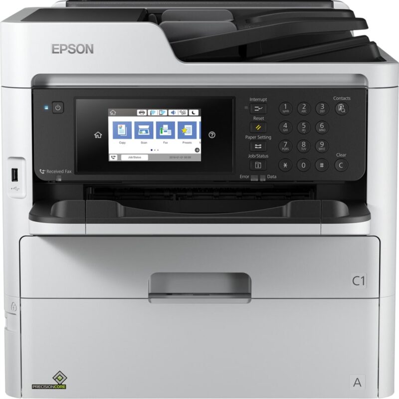 Мултифункционално мастиленоструйно устройство Epson WorkForce RIPS WF-C579RDWF, цветен принтер/копир/скенер/факс, 4800 x 1200 dpi, 34 стр./мин, Wi-Fi, LAN, USB, A4 Намаления и отстъпки ЧеренПетък 3