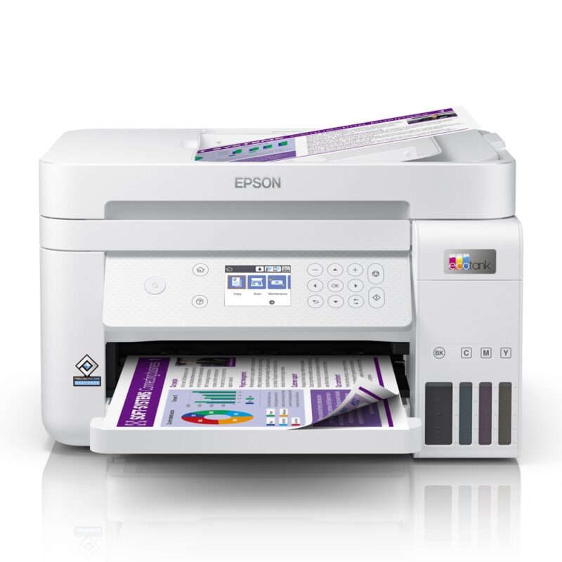 Мултифункционално мастиленоструйно устройство Epson EcoTank L6276, цветен принтер/копир/скенер, 1200 x 4800 dpi, 33 стр./мин, LAN, Wi-Fi, USB, A4 Намаления и отстъпки ЧеренПетък 3